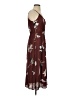 Mossimo 100% Polyester Floral Brown Casual Dress Size XS - photo 4