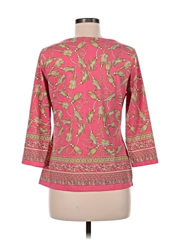J. McLaughlin 3/4 Sleeve T-Shirt (view 2)