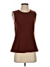 Ann Taylor Brown Sleeveless Top Size S - photo 1
