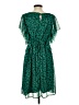 Pure Energy 100% Polyester Animal Print Green Cocktail Dress Size 1X - photo 2