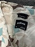 PrAna Print Tan Short Sleeve Button-Down Shirt Size M - photo 4
