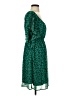 Pure Energy 100% Polyester Animal Print Green Cocktail Dress Size 1X - photo 4