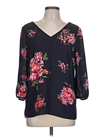 Skies Are Blue 3/4 Sleeve Blouse (view 1)