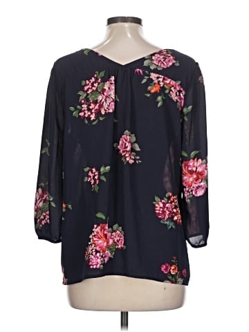 Skies Are Blue 3/4 Sleeve Blouse (view 2)