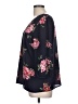 Skies Are Blue 100% Polyester Black 3/4 Sleeve Blouse Size L - photo 5