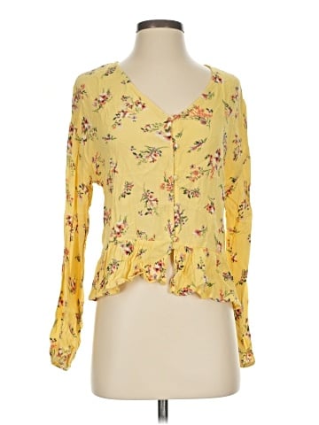 Hippie Rose 3/4 Sleeve T-Shirt (view 1)