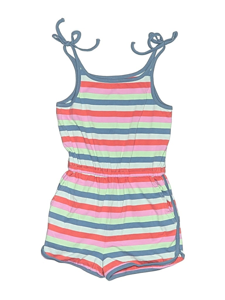 Pre-owned Tea Kids' Romper In Blue
