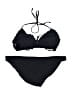 Maison Scotch Solid Black Two Piece Swimsuit Size Sm (1) - photo 2