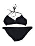 Maison Scotch Solid Black Two Piece Swimsuit Size Sm (1) - photo 1