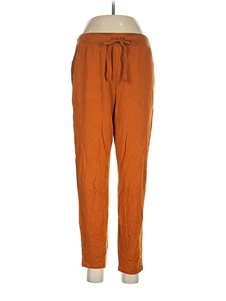 Pre-owned Lou & Grey Casual Pants In Orange