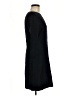 Theory Solid Black Casual Dress Size 8 - photo 4