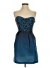 Silence and Noise 100% Polyester Blue Cocktail Dress Size XS - photo 1
