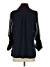 Express 100% Polyester Blue 3/4 Sleeve T-Shirt Size S - photo 2