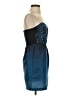 Silence and Noise 100% Polyester Blue Cocktail Dress Size XS - photo 4