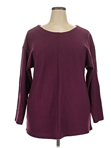 Lane Bryant 3/4 Sleeve T-Shirt (view 1)