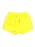 WSLY 100% Nylon Solid Yellow Athletic Shorts Size M - photo 2