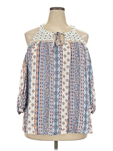 Cure 3/4 Sleeve Blouse (view 1)