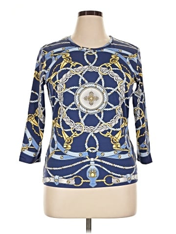 J. McLaughlin 3/4 Sleeve Top (view 1)