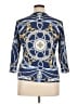 J. McLaughlin Blue 3/4 Sleeve Top Size XL - photo 2