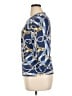 J. McLaughlin Blue 3/4 Sleeve Top Size XL - photo 5