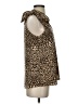 Entro Animal Print Brown Tank Top Size S - photo 4