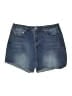 FRYE Blue Denim Shorts Size 14 - photo 1