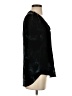 Bella Dahl Tie-dye Black Short Sleeve Blouse Size S - photo 4