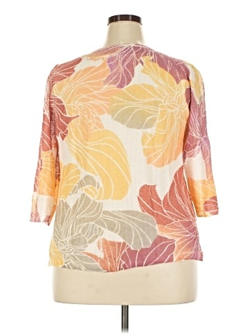 Sigrid Olsen 3/4 Sleeve Blouse (view 2)