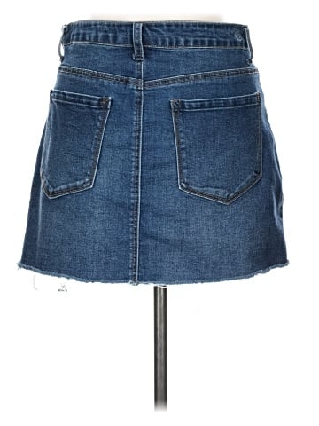 Kensie Denim Skirt (view 2)
