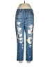 American Eagle Outfitters Hearts Blue Jeans Size 8 SHORT - photo 1