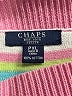 Chaps 100% Cotton Stripes Pink Pullover Sweater Size XL (petite) - photo 7