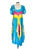Assorted Brands Tie-dye Blue Casual Dress Size L - photo 2