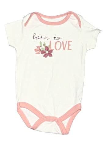 le top baby Short Sleeve Onesie (view 1)