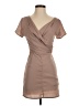TOBI 100% Polyester Solid Tan Cocktail Dress Size S - photo 1