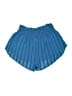 Amuse Society Stripes Blue Shorts Size S - photo 2