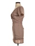 TOBI 100% Polyester Solid Tan Cocktail Dress Size S - photo 5