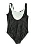 Disney Graphic Black One Piece Swimsuit Size M - photo 2