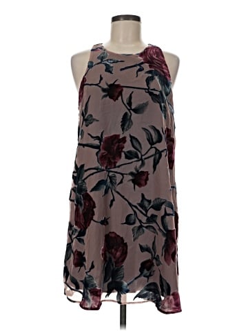 Lavender Brown Cocktail Dress (view 1)