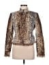Carlisle Animal Print Gold Jacket Size 6 - photo 1