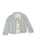 Hanna Andersson 100% Cotton Stripes Gray Jacket Size 110 cm / US 5-6 - photo 1