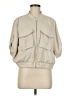 DKNY 100% Polyester Tan Jacket Size M - photo 1