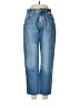 Forever 21 100% Cotton Hearts Blue Jeans Size 28 waist - photo 1