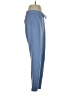 Lou & Grey Color Block Blue Casual Pants Size S - photo 4