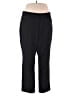 Rafaella Chevron-herringbone Black Dress Pants Size 18 - photo 1