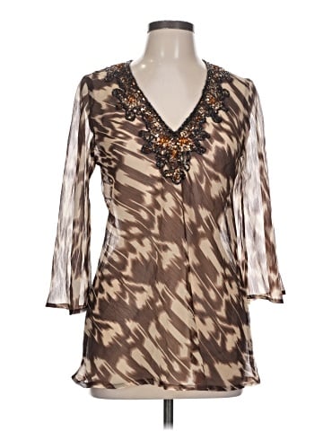 INC International Concepts 3/4 Sleeve Blouse (view 1)