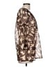 INC International Concepts 100% Polyester Brown 3/4 Sleeve Blouse Size 10 - photo 4