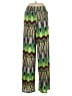 Fantazia Print Green Casual Pants Size M - photo 1