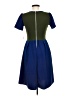Lularoe Color Block Blue Casual Dress Size M - photo 2