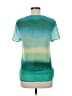 Per Una 100% Polyester Teal Short Sleeve T-Shirt Size 8 - photo 2