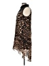 Indulge 100% Polyester Animal Print Brown Cocktail Dress Size L - photo 5